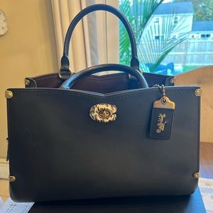 Coach leather satchel